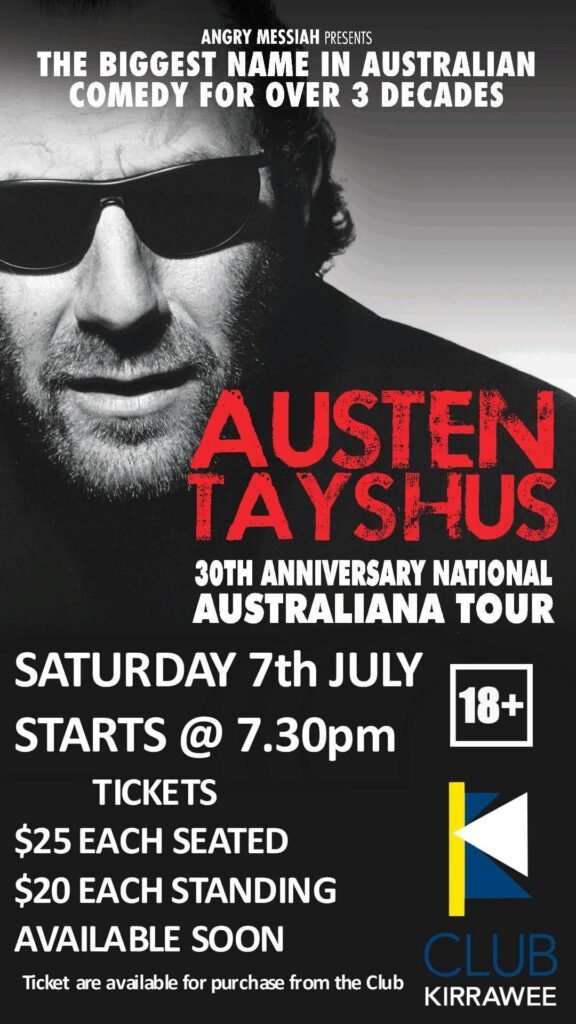 Austen Tayshus poster