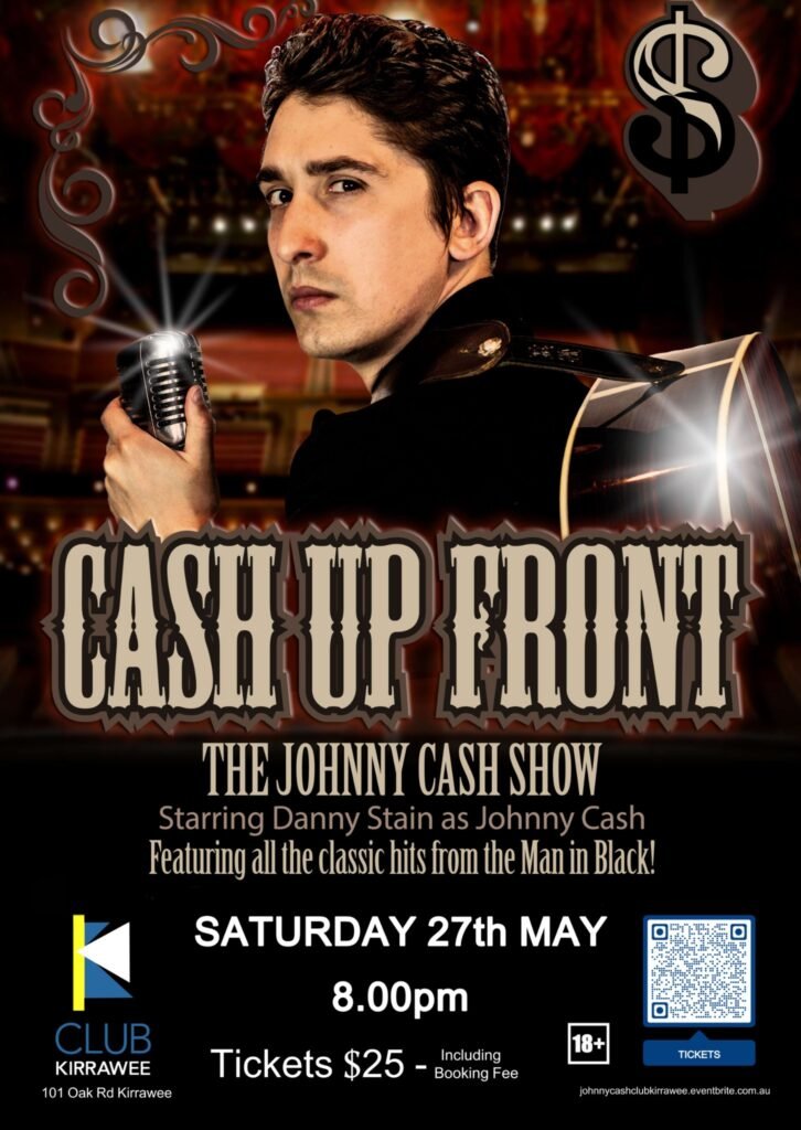 Cash Up Front – The Johnny Cash Show poster