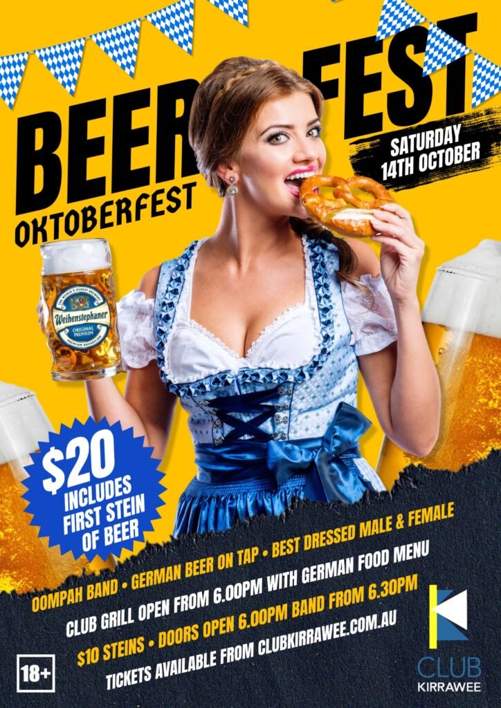 Beerfest Oktoberfest poster