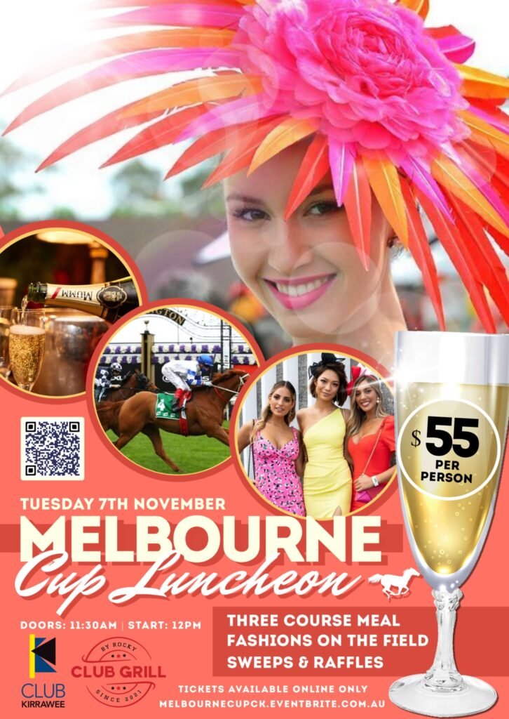 Melbourne Cup Luncheon poster