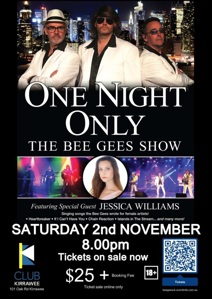 One Night Only – The Bee Gees Show poster